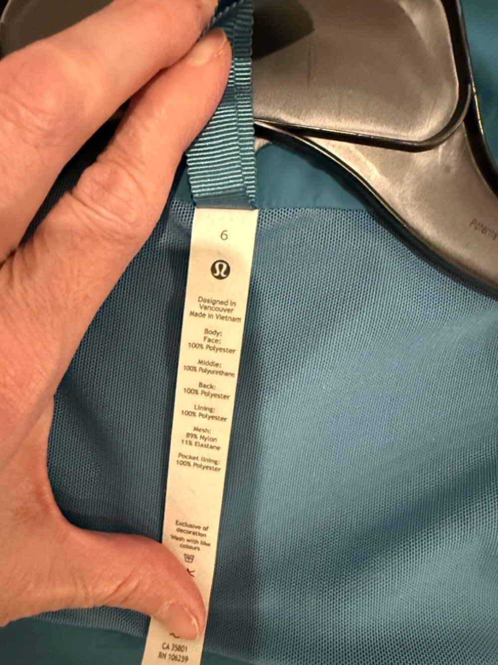 lululemon athletica Rebel Teal Hooded Rain Trench Jacket - Picture 2 of 13